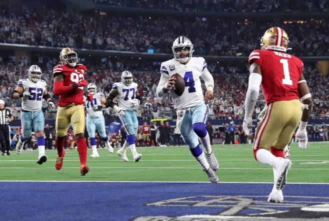 San Francisco 49ers vs. Dallas Cowboys (January 16, 2022) - The