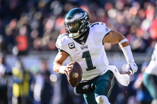 Report: Eagles QB Jalen Hurts to start against Giants