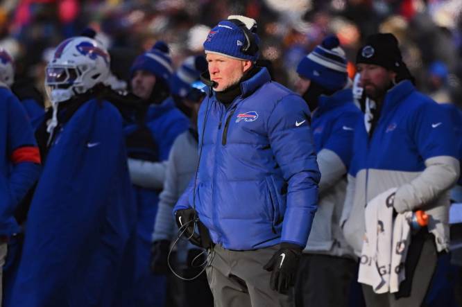 Buffalo Bills fire safeties coach Jim Salgado