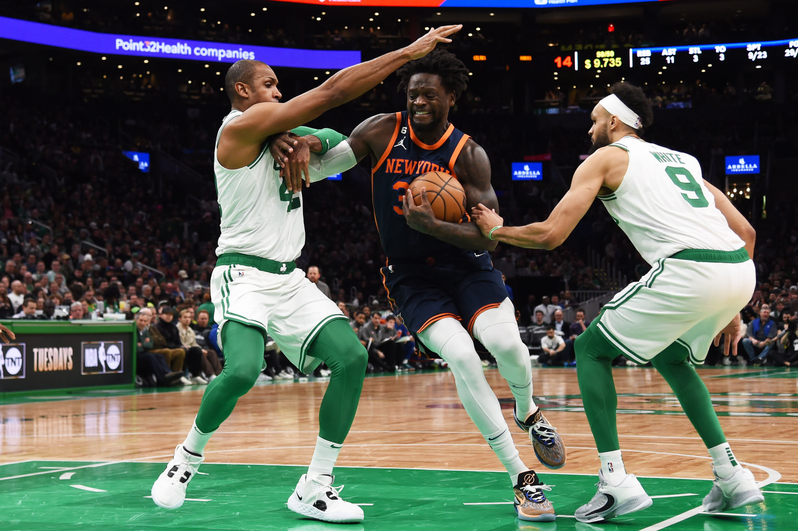 NBA: New York Knicks at Boston Celtics