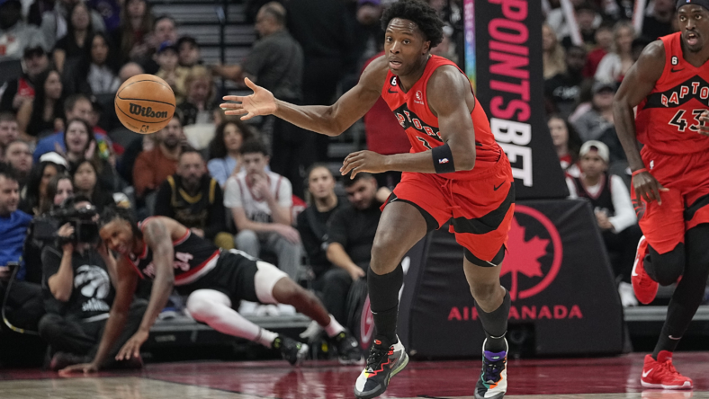 NBA: Portland Trail Blazers at Toronto Raptors