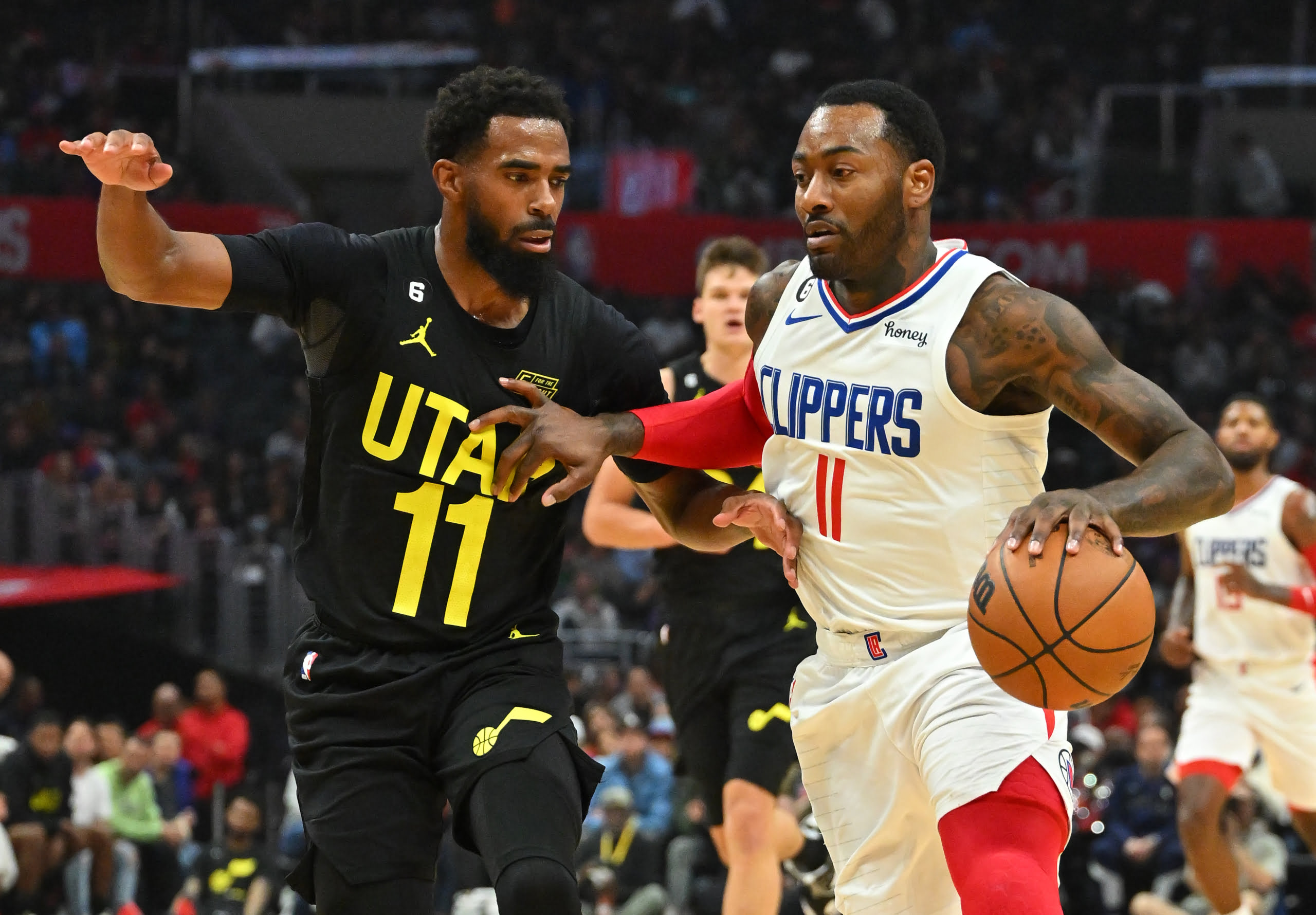 NBA: Utah Jazz at Los Angeles Clippers