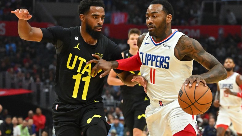 NBA: Utah Jazz at Los Angeles Clippers