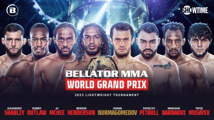 Bellator has announced eight participates who will compete in the Bellator Grand Prix as lightweights.