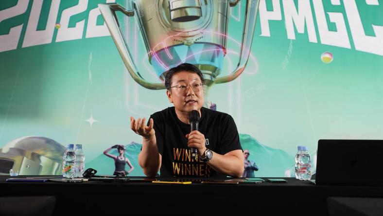 Director of PUBG Mobile Global Esports James Yang.