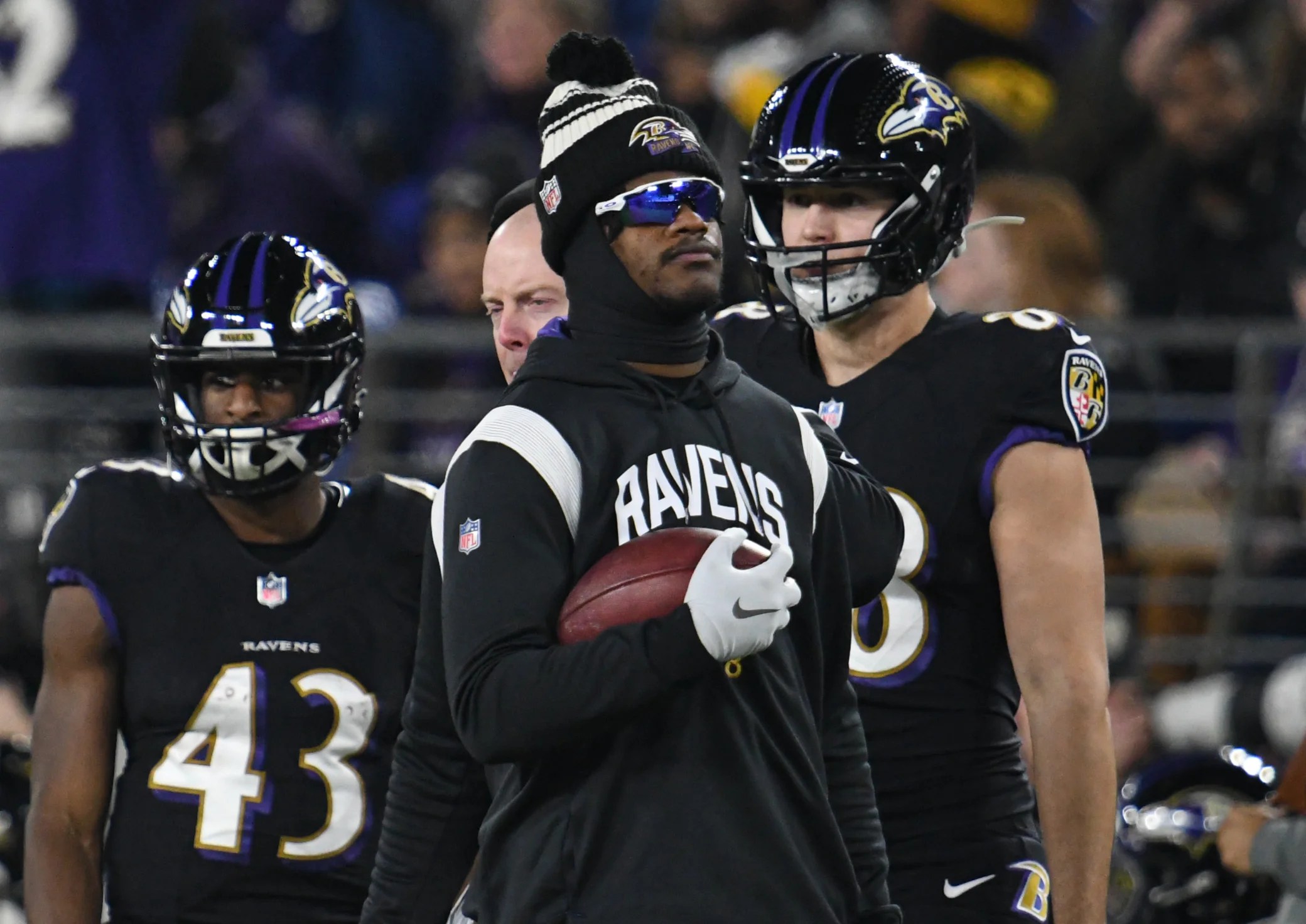 Ravens' Lamar Jackson gives update on injured knee, rules himself out vs.  Bengals on Super Wild Card Weekend 