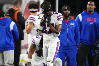 Buffalo Bills star says she truly apologizes for the trauma caused by Damar Hamlin's collapse