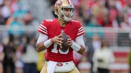 San Francisco 49ers reportedly view Jimmy Garoppolo as backup to Brock Purdy