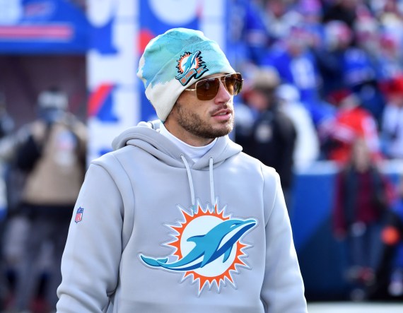 miami dolphins fin hat