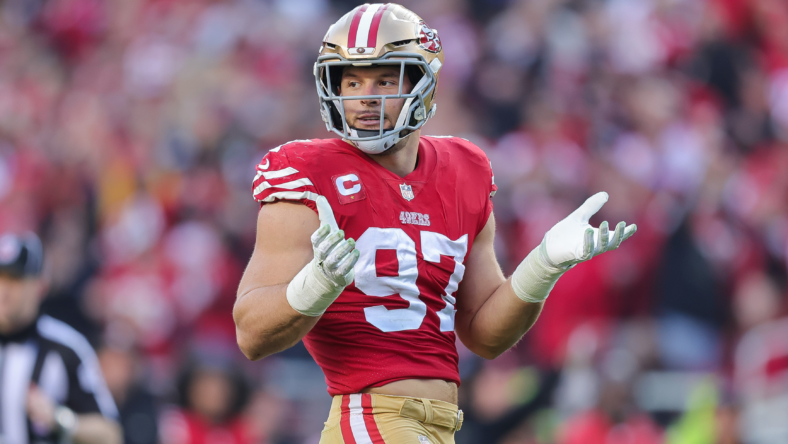 nfl awards: nick bosa, nfl defensive player of the year