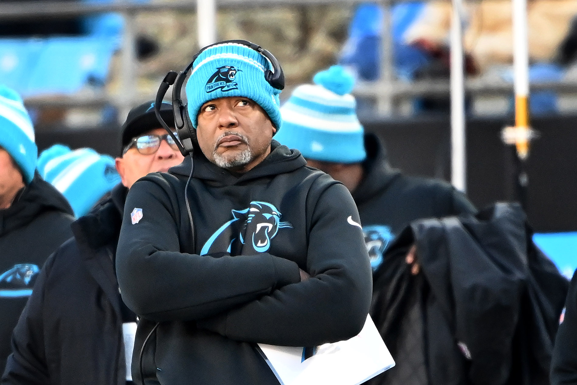 Panthers' Wilks building case to be full-time head coach