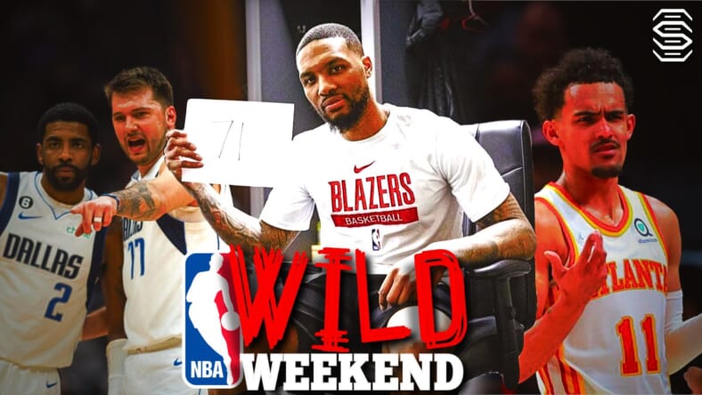 NBA wild weekend