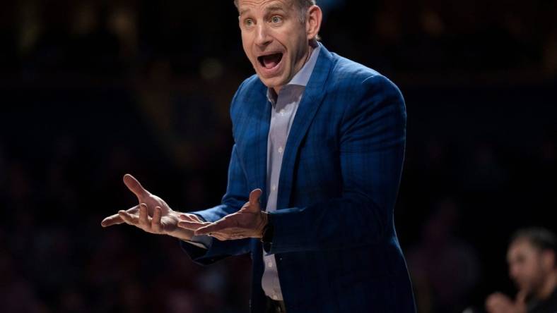 Nate Oats reacts to a call during the first half of the game against Vanderbilt at Memorial Gymnasium Tuesday, Jan. 17, 2023.

Ncaa Basketball Alabama At Vanderbilt

Syndication The Tennessean