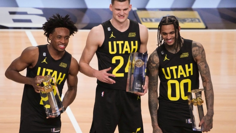 Team Jazz Captures Nba All Star Skills Challenge