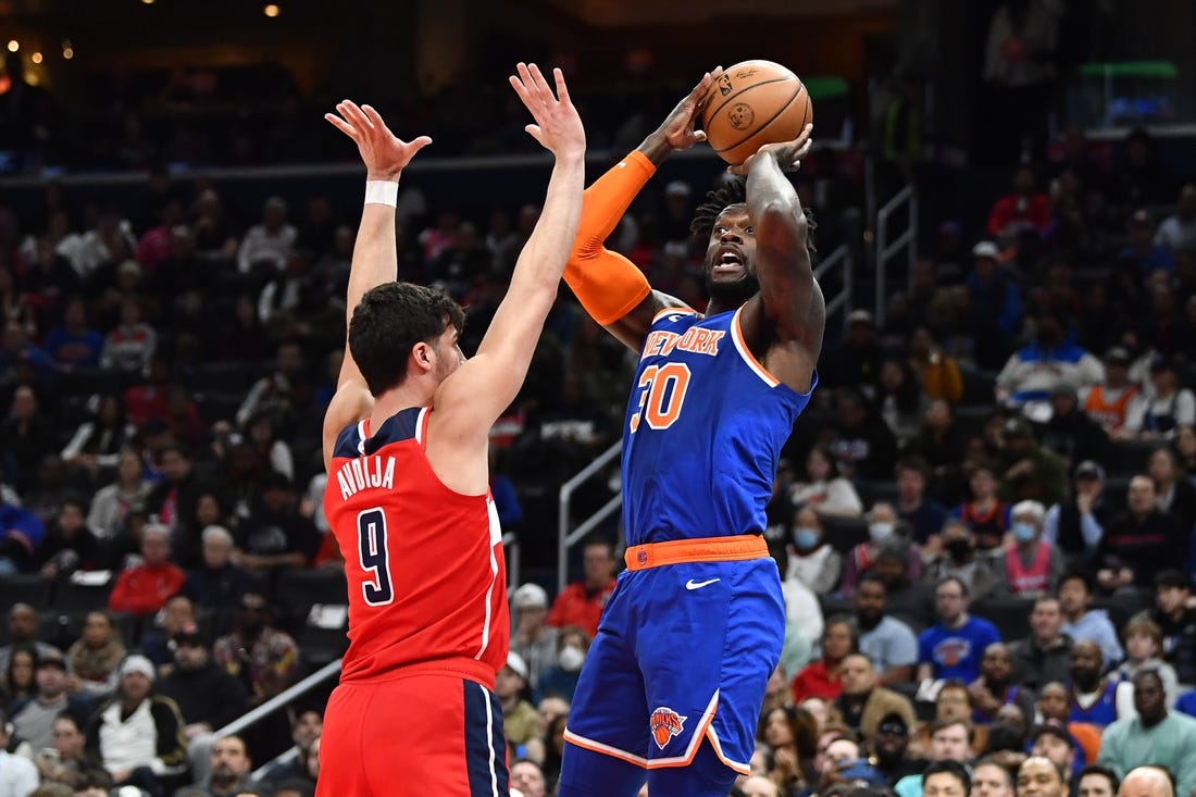 Julius Randle scores 46 as Knicks top Wizards - Newsday