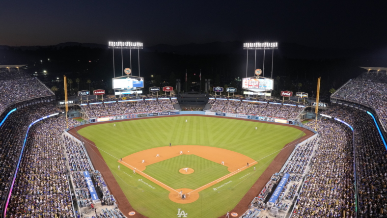 MLB: Washington Nationals at Los Angeles Dodgers