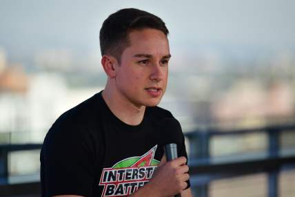 Christopher Bell addresses his recent comments about Joe Gibbs and dirt track racing