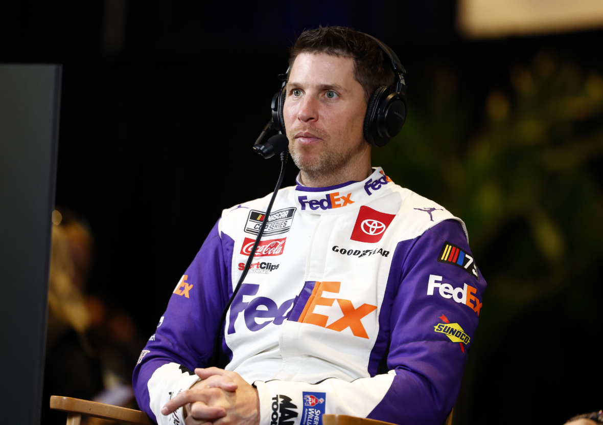 Denny Hamlin becomes the primary focus of NASCAR silly season for 2024