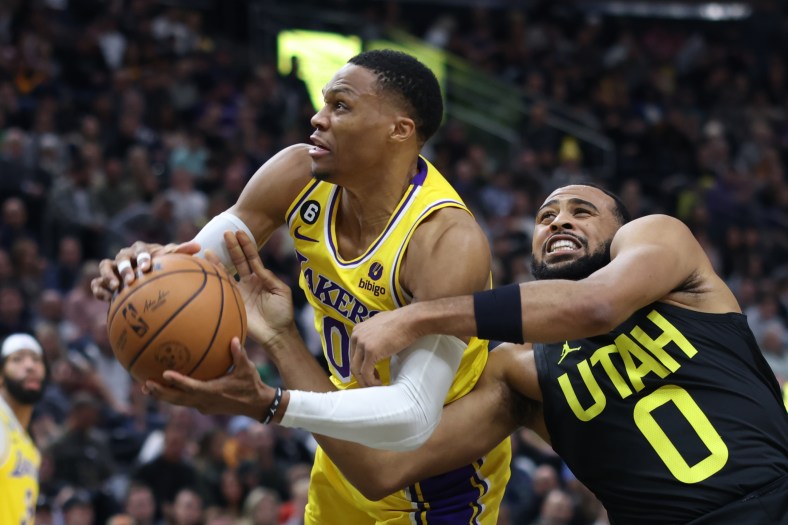 NBA: Los Angeles Lakers at Utah Jazz