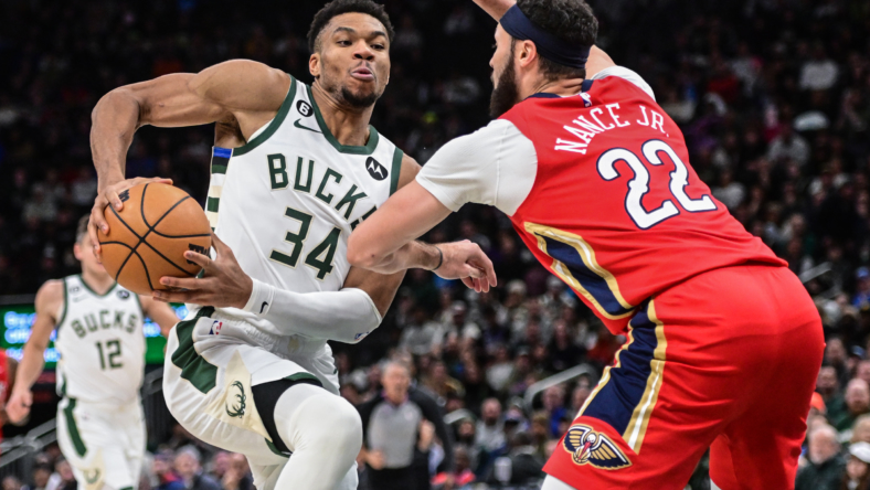 NBA: New Orleans Pelicans at Milwaukee Bucks