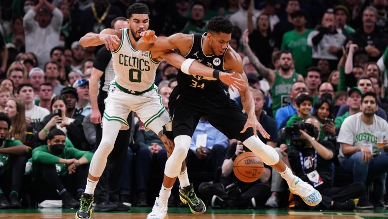 NBA: Playoffs-Milwaukee Bucks at Boston Celtics