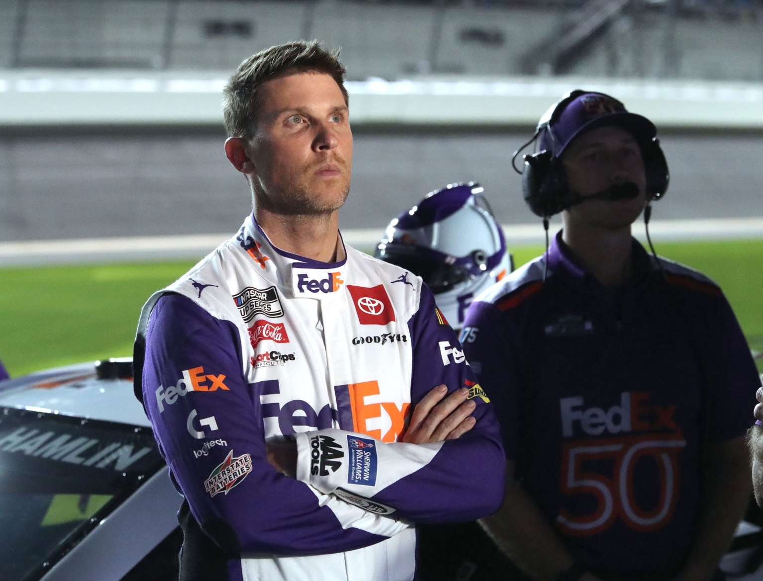 Denny Hamlin becomes the primary focus of NASCAR silly season for 2024