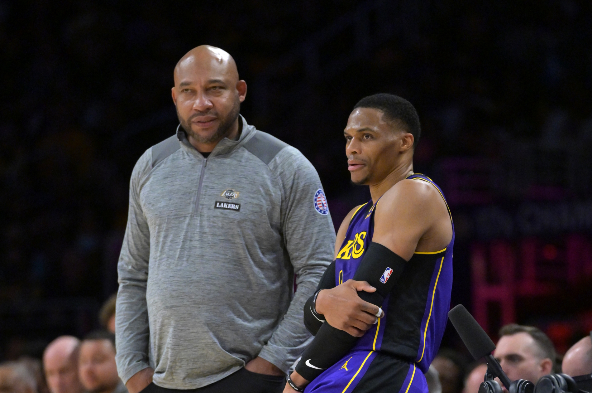 Los Angeles Lakers Head Coach And Star Player Had Heated Exchange At   USATSI 19413027 Scaled E1675880115567 