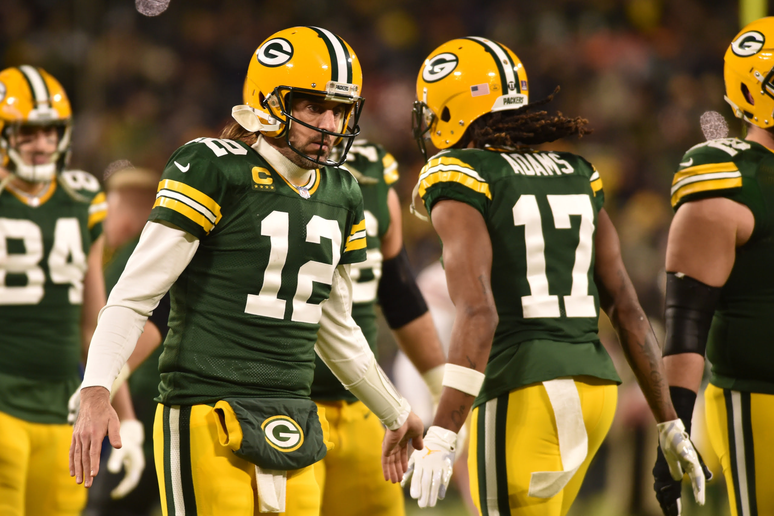 Davante Adams continues to court Aaron Rodgers at Pro Bowl