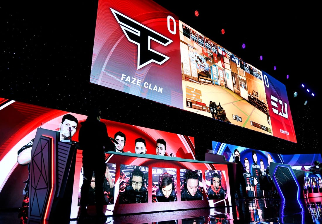 Jul 21, 2019; Miami Beach, FL, USA; A general view as Faze Clan takes on EUnited during the Call of Duty League Finals e-sports event at Miami Beach Convention Center. Mandatory Credit: Jasen Vinlove-USA TODAY Sports