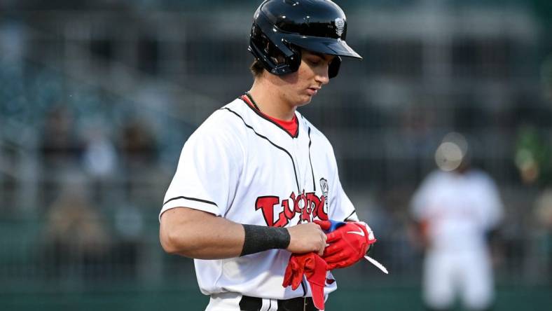 Oakland is hoping for a contribution from power prospect Tyler Soderstrom this season after reaching Triple-A in 2022.