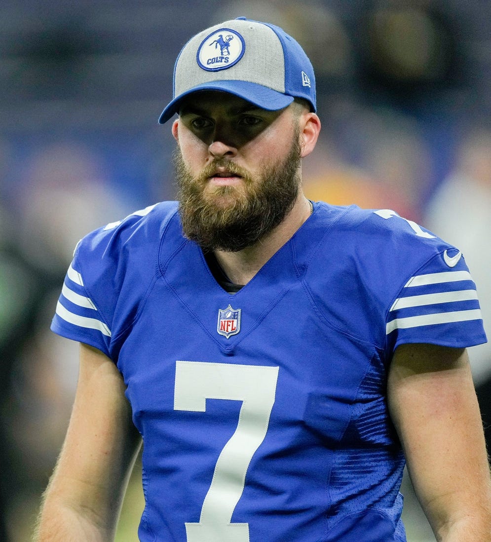 Colts kicker Chase McLaughlin