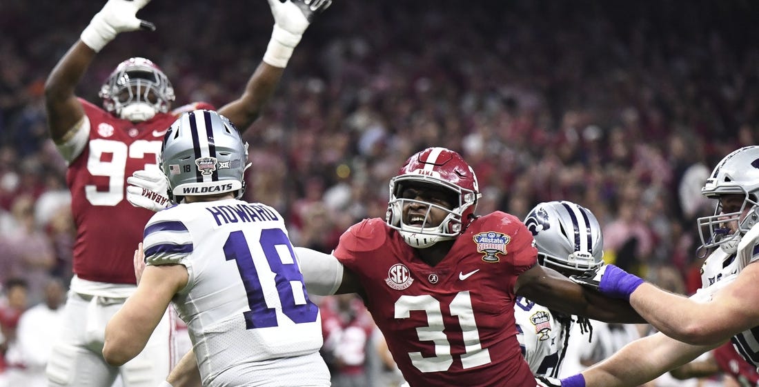 Bears mock draft reaction: Alabama's Will Anderson would be needed