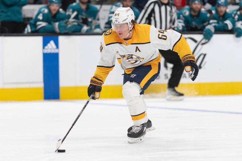 Penguins acquire forward Mikael Granlund from Predators