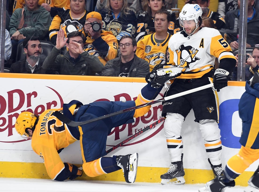 Penguins Look To Bounce Back Vs. Hungry Predators