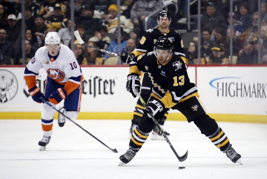 Penguins' Nick Bonino (lacerated kidney) out week-to-week