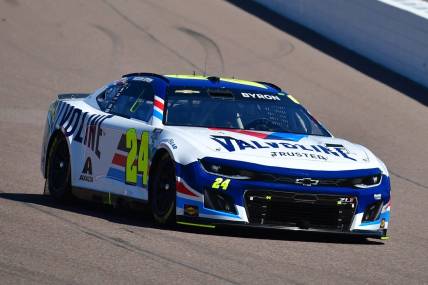 Hendrick Motorsports drivers speak out against NASCAR penalties at the R&D Center