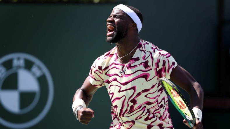 Frances Tiafoe defeated Cameron Norrie during their BNP Paribas Open quarterfinal match in Indian Wells, Calif., on Wednesday, March 15, 2023.

Bnp Paribas Open 2023 Tiafoe Vs Norrie5563