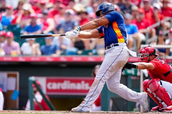 St. Petersburg, FL. USA; St. Louis Cardinals third baseman Brendan