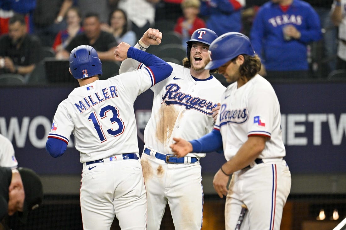 It's Brad Miller time — er, half the time — as Rangers try improving  league-low leadoff production