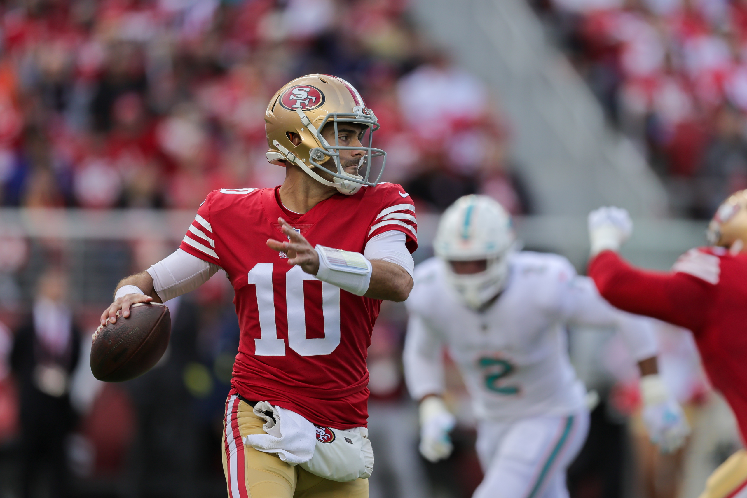 Jimmy Garoppolo Rumors: Raiders, Panthers Texans 'Likely