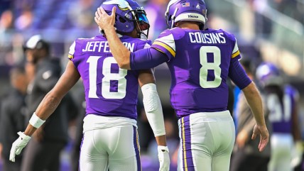 Justin Jefferson contract with Vikings could be impacted by Kirk Cousins