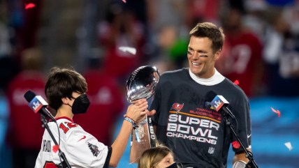 Tom Brady remains focused on family over football, ‘It’s time to be a dad’