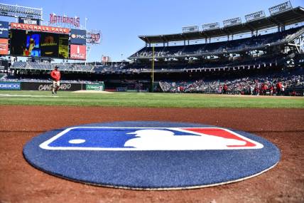 Apr 2, 2023; Washington, District of Columbia, USA; General view of Nationals Park before the game between the Washington Nationals and the Atlanta Braves at Nationals Park. Mandatory Credit: Brad Mills-USA TODAY Sports