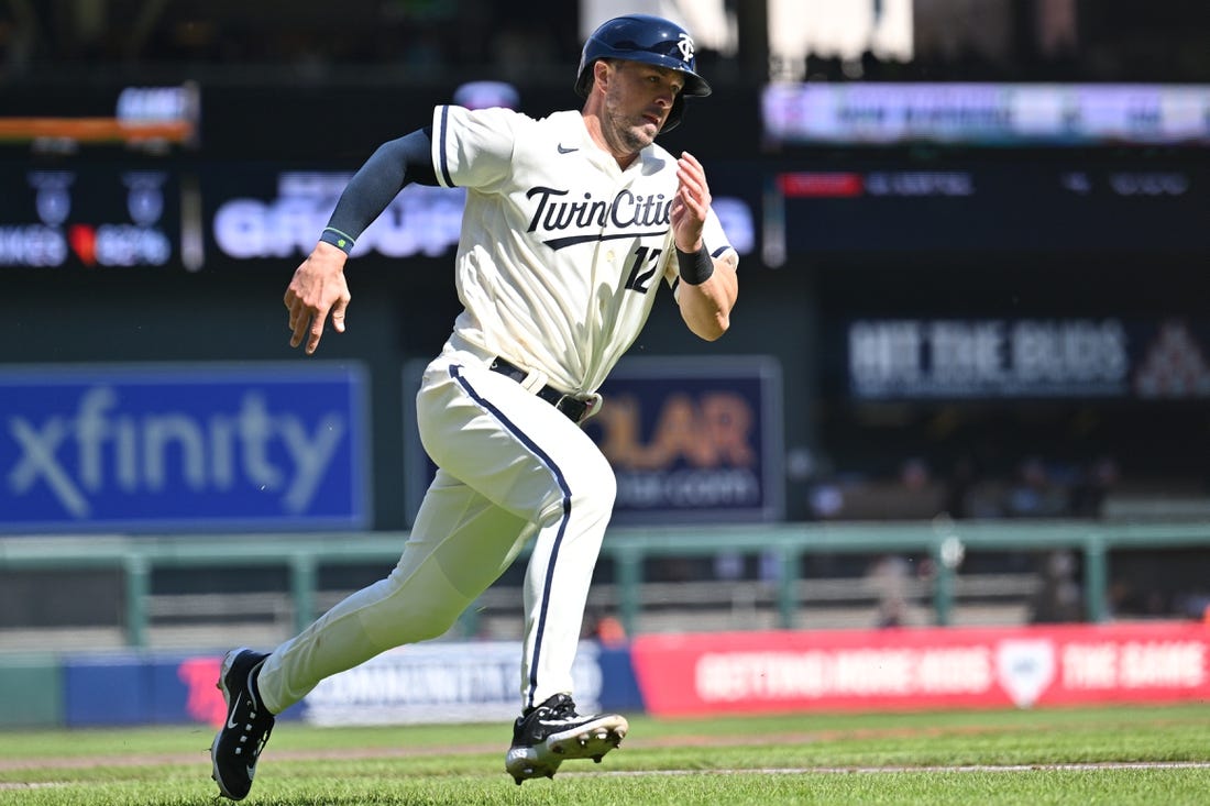 Kyle Farmer HBP after review, 06/13/2023