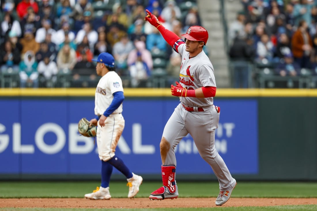 Nolan Gorman hits longest homer by a Cardinal this season