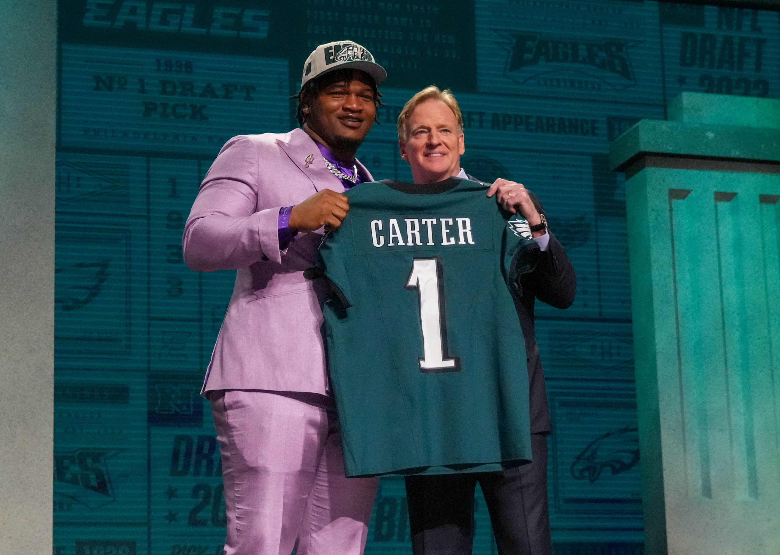 April 29, 2023 On night 2 of NFL Draft, Eagles take OL Tyler Steen and S  Sydney Brown