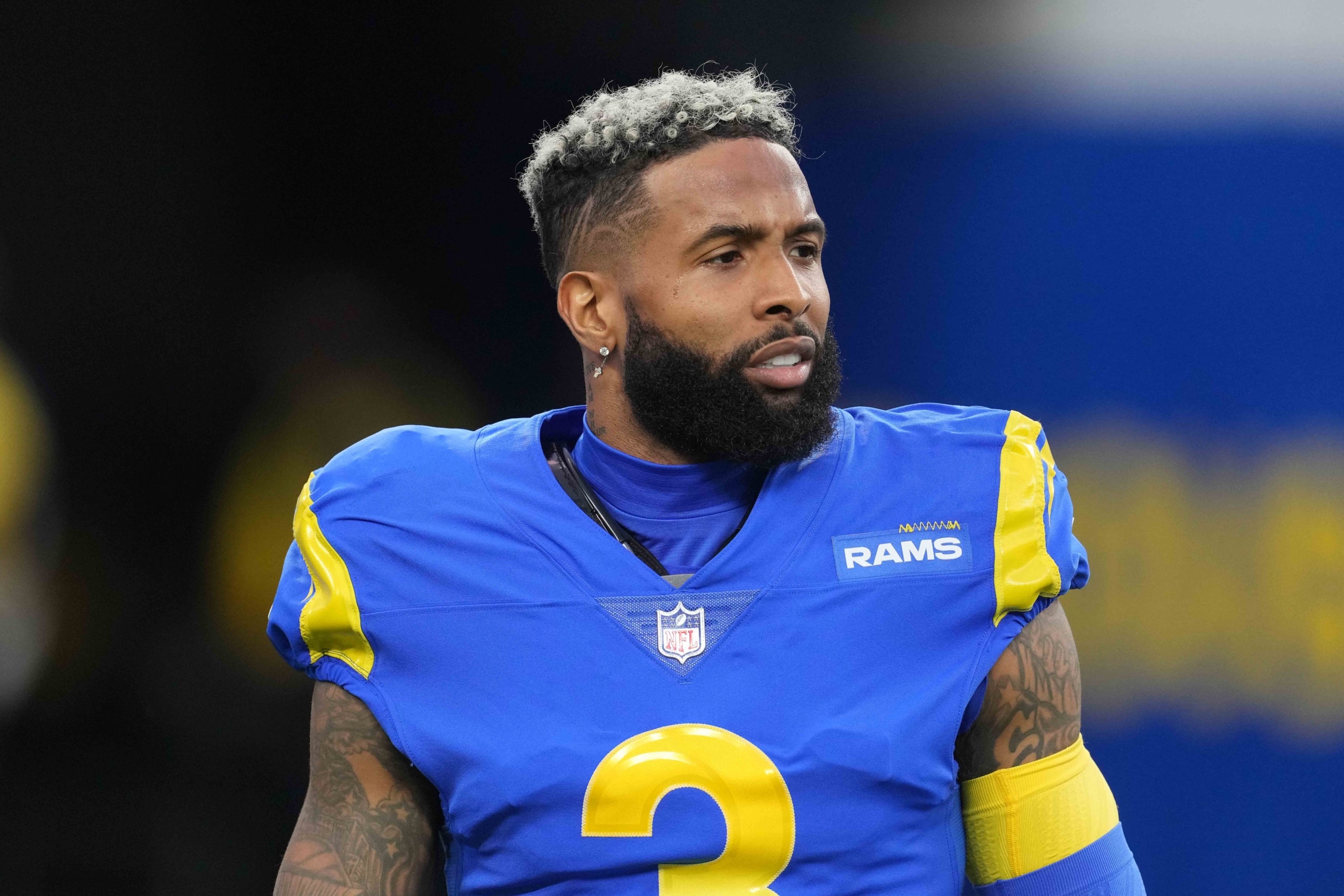 Ravens introduce Odell Beckham Jr., makes public pitch for Lamar