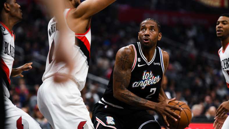 kawhi leonard, los angeles clippers nba playoffs