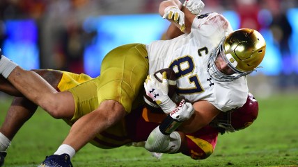 Las Vegas Raiders get lucky with Michael Mayer, establish defensive line Day 2 of NFL Draft