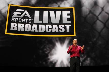 As schools capitalized on TV money and other ventures, the money pot grew. One source was video games. The popular EA college football titles brought in roughly $80 million revenue on two million unit sales, EA Sports executive Joel Linzner testified in court.

Ca Ea E3 2010 Press Conference